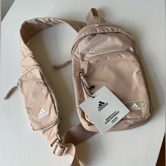 NWT ADIDAS Essentials 2 Sling Crossbody Bag - Picture 1 of 9